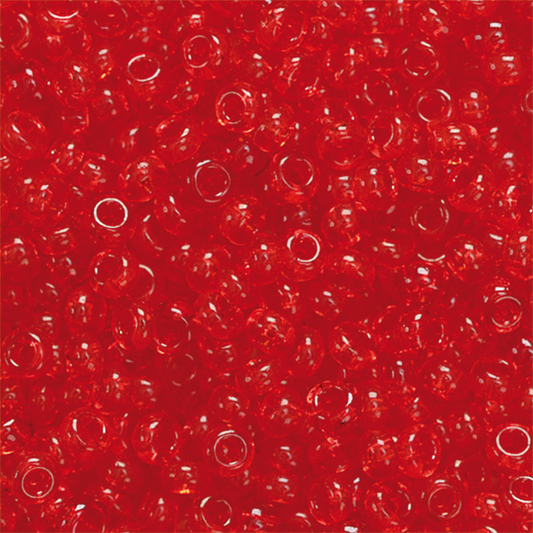 KNORR prandell 216105157 | Böhmische Rocailles | Ø 2,5 mm | Glas | rot